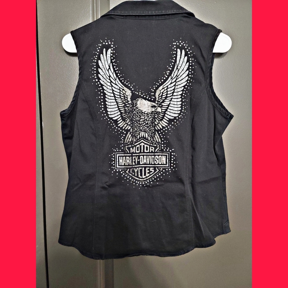 🏍🏍🏍Harley Davidson Women's Vest - Large🏍🏍🏍